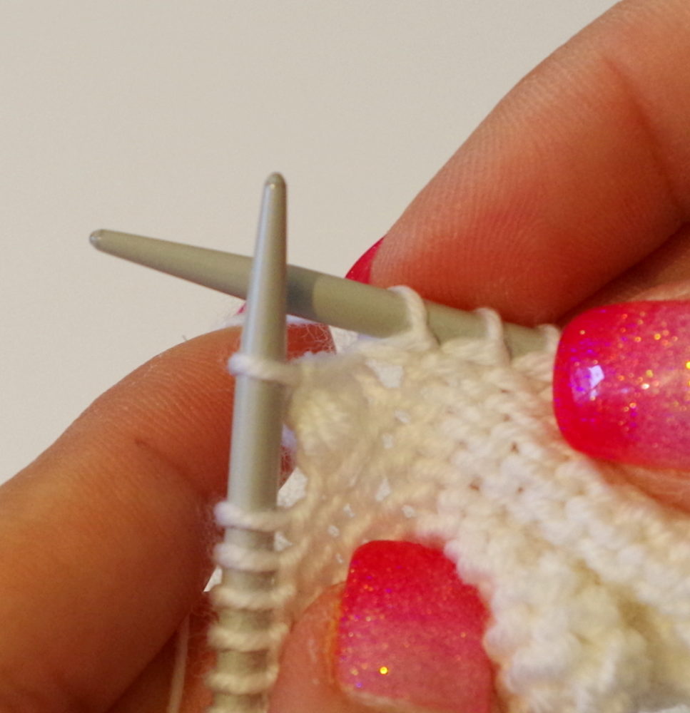 How to knit Estonian nupp stitch Pattern Duchess