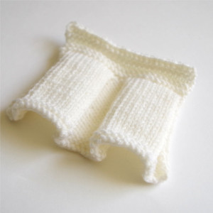 knitting pleats tutorial